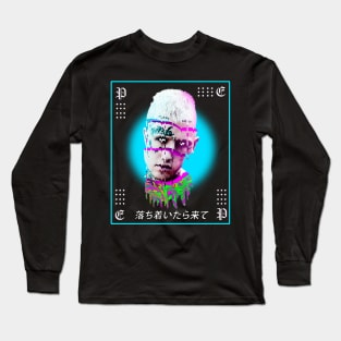 Peep VaporWave Retro Tribute Long Sleeve T-Shirt